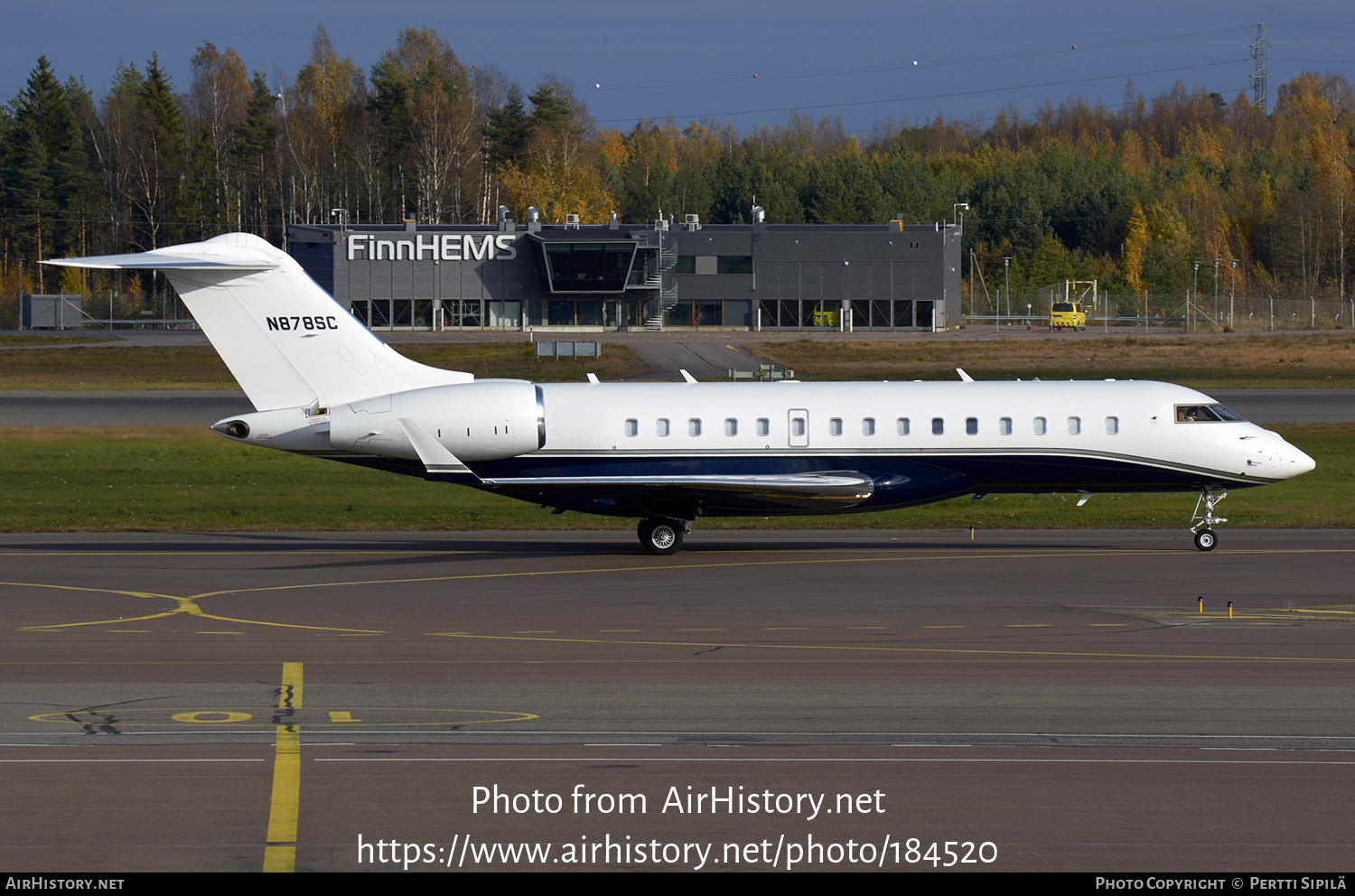 Aircraft Photo of N878SC | Bombardier Global 6000 (BD-700-1A10) | AirHistory.net #184520