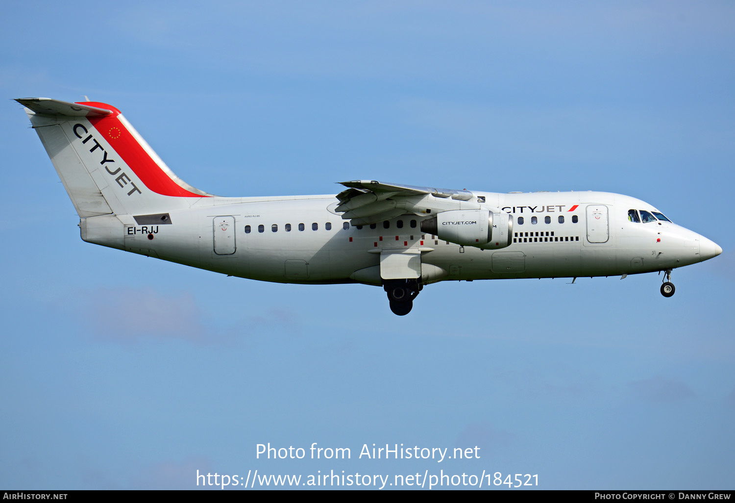 Aircraft Photo of EI-RJJ | British Aerospace Avro 146-RJ85 | CityJet | AirHistory.net #184521