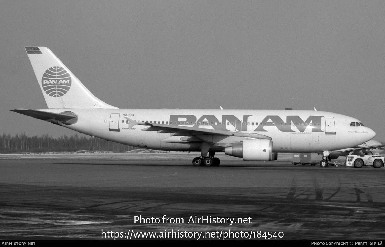 Aircraft Photo of N819PA | Airbus A310-324 | Pan American World Airways - Pan Am | AirHistory.net #184540