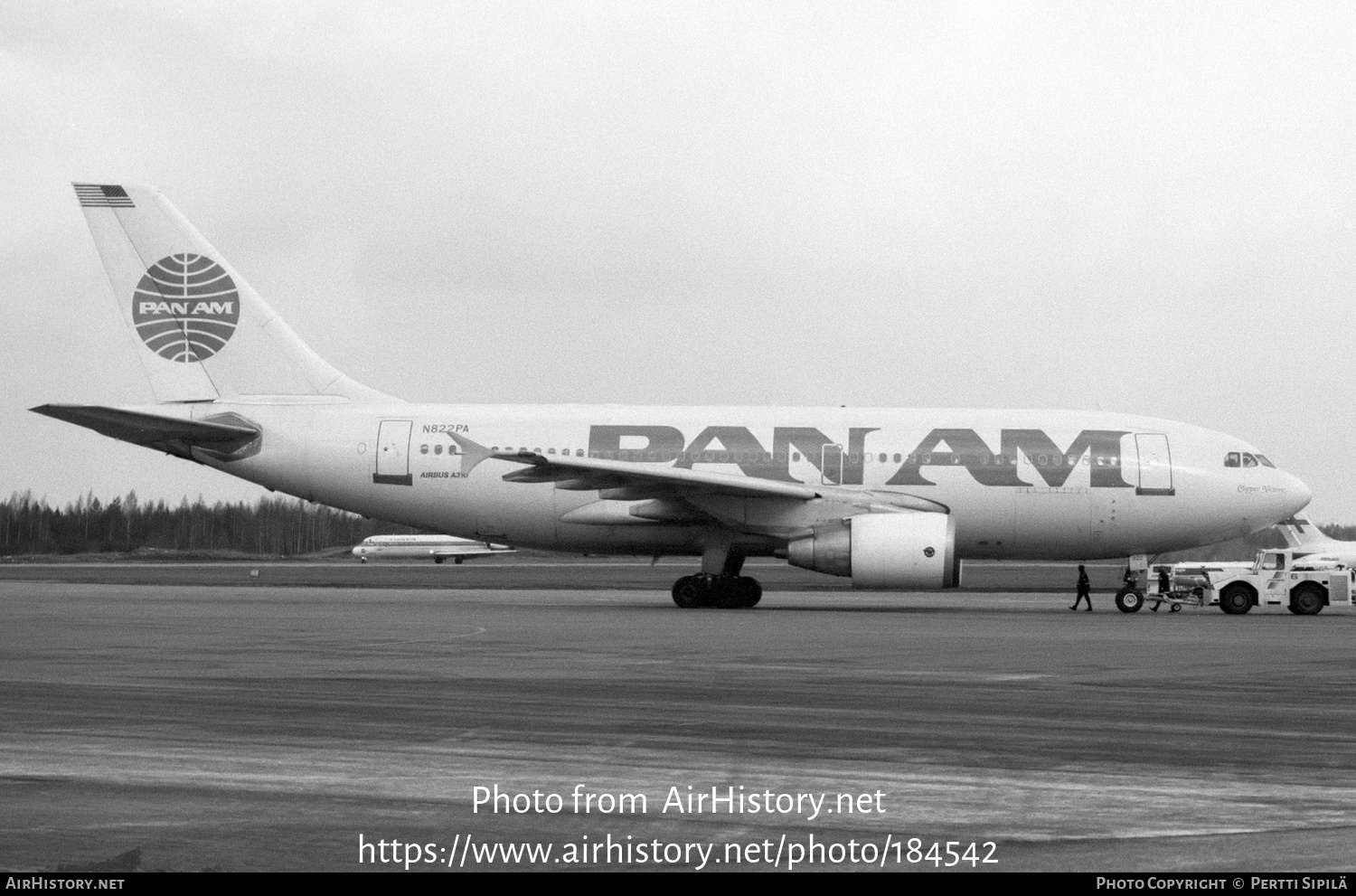 Aircraft Photo of N822PA | Airbus A310-324 | Pan American World Airways - Pan Am | AirHistory.net #184542