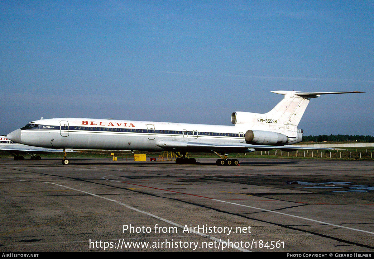 Aircraft Photo of EW-85538 | Tupolev Tu-154B-2 | Belavia | AirHistory.net #184561