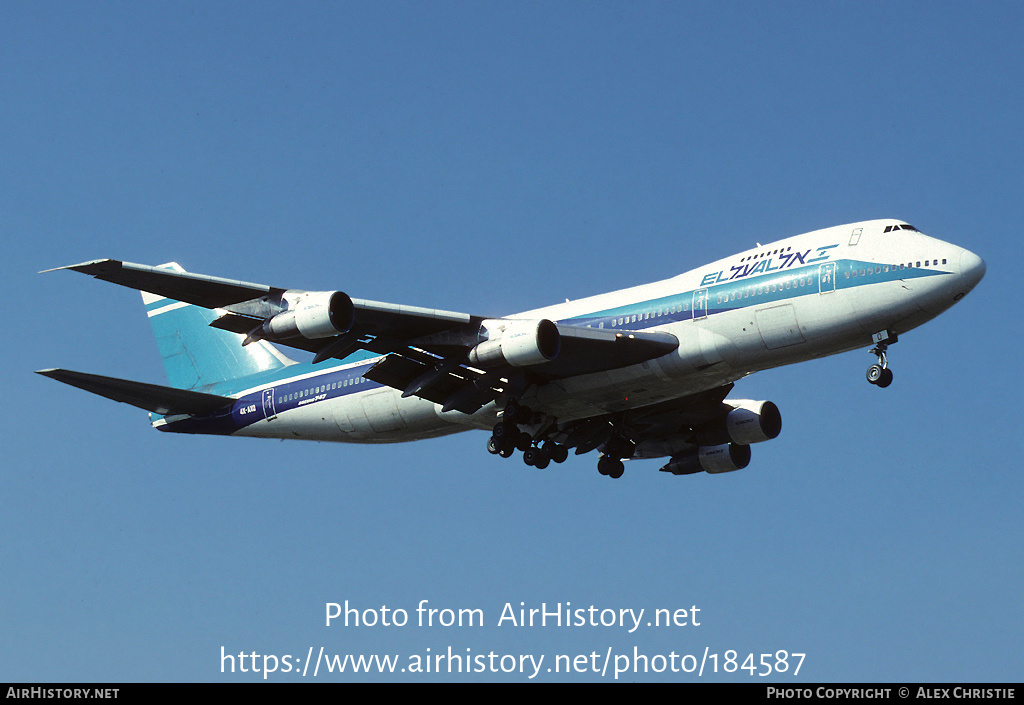 Aircraft Photo of 4X-AXQ | Boeing 747-238B | El Al Israel Airlines | AirHistory.net #184587