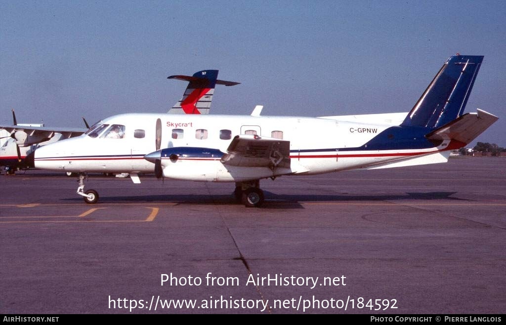 Aircraft Photo of C-GPNW | Embraer EMB-110P1A Bandeirante | Skycraft Air Transport | AirHistory.net #184592