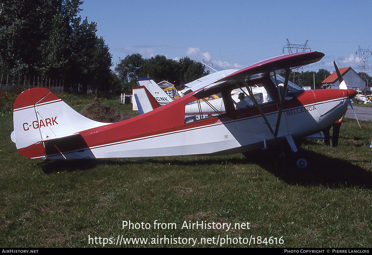 Aircraft Photo of C-GARK | Bellanca 7ACAX Champ | AirHistory.net #184616