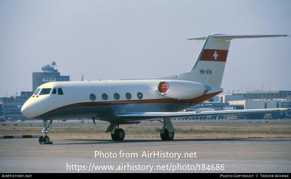 Aircraft Photo of HB-IEW | Grumman American G-1159 Gulfstream II | AirHistory.net #184686