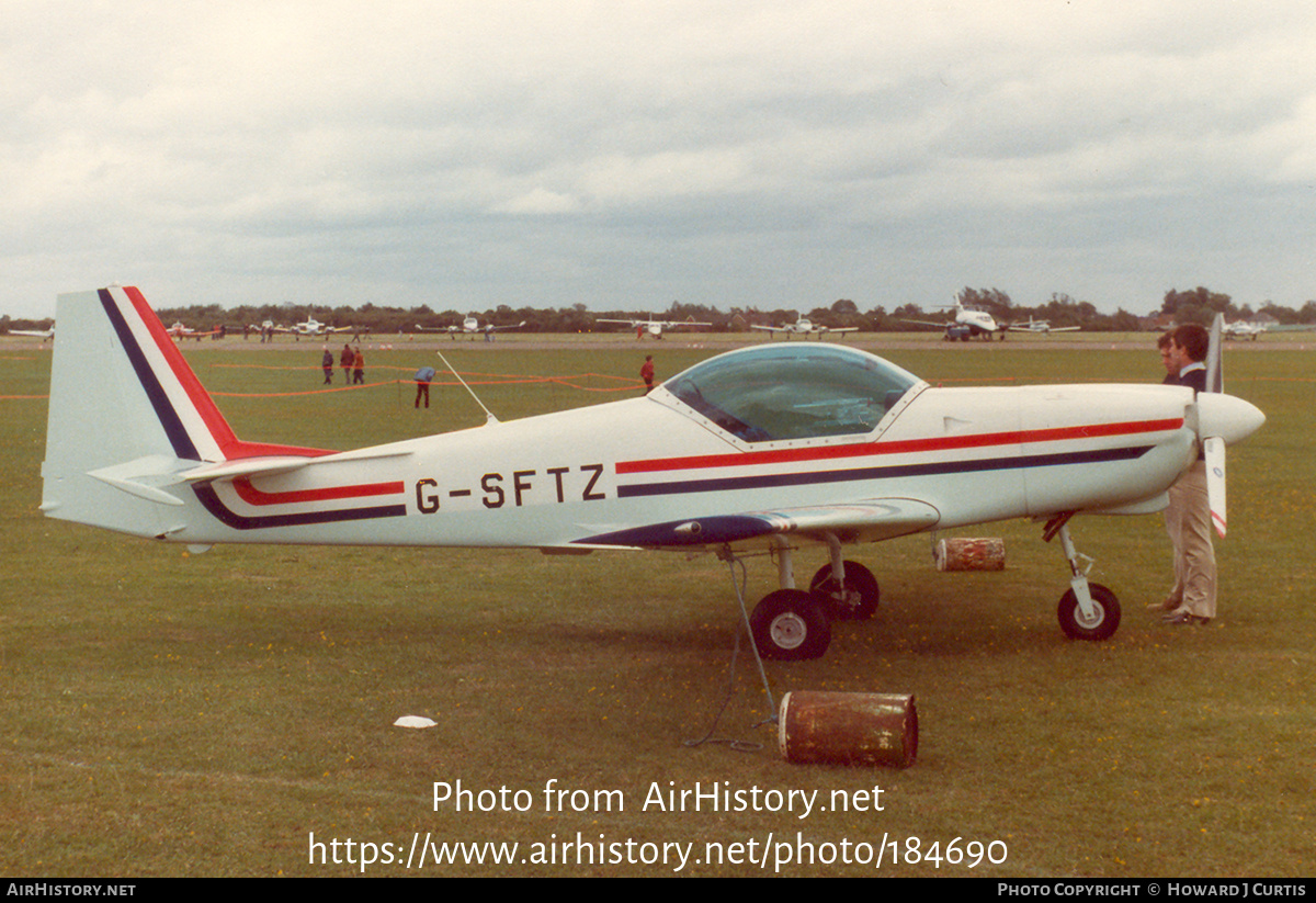 Aircraft Photo of G-SFTZ | Slingsby T-67M-160 Firefly | AirHistory.net #184690