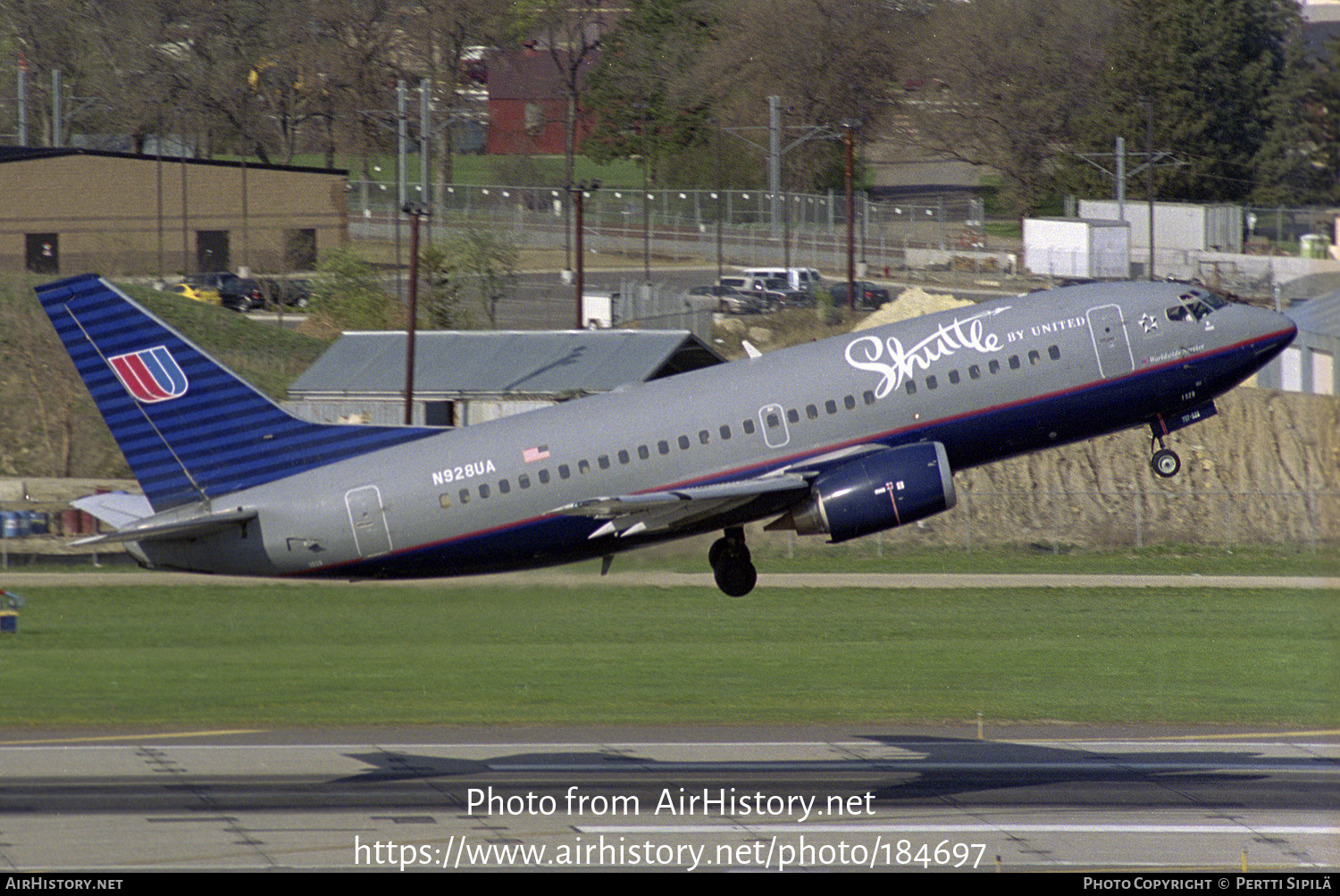 Aircraft Photo of N928UA | Boeing 737-522 | Shuttle by United | AirHistory.net #184697