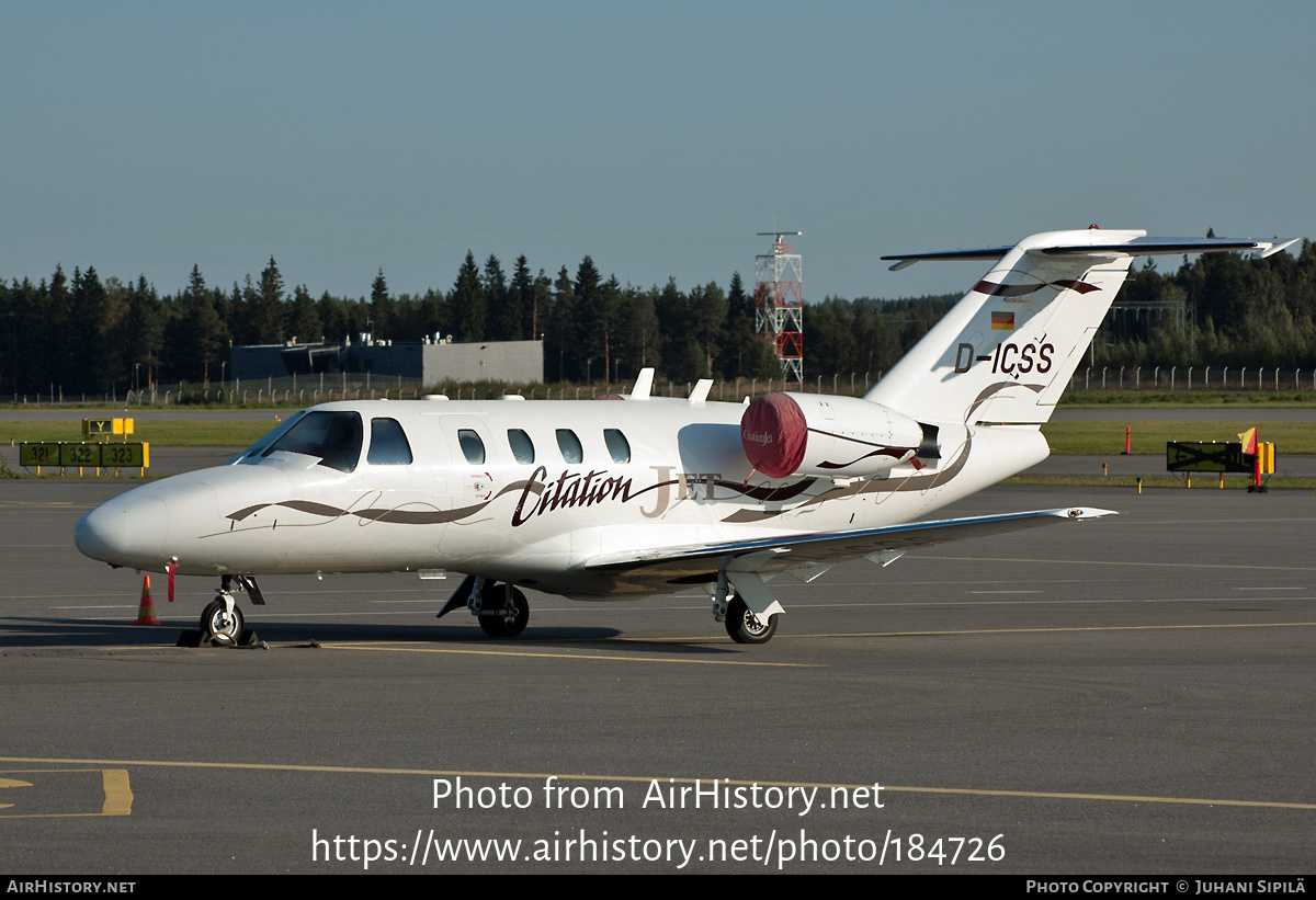 Aircraft Photo of D-ICSS | Cessna 525 CitationJet | AirHistory.net #184726