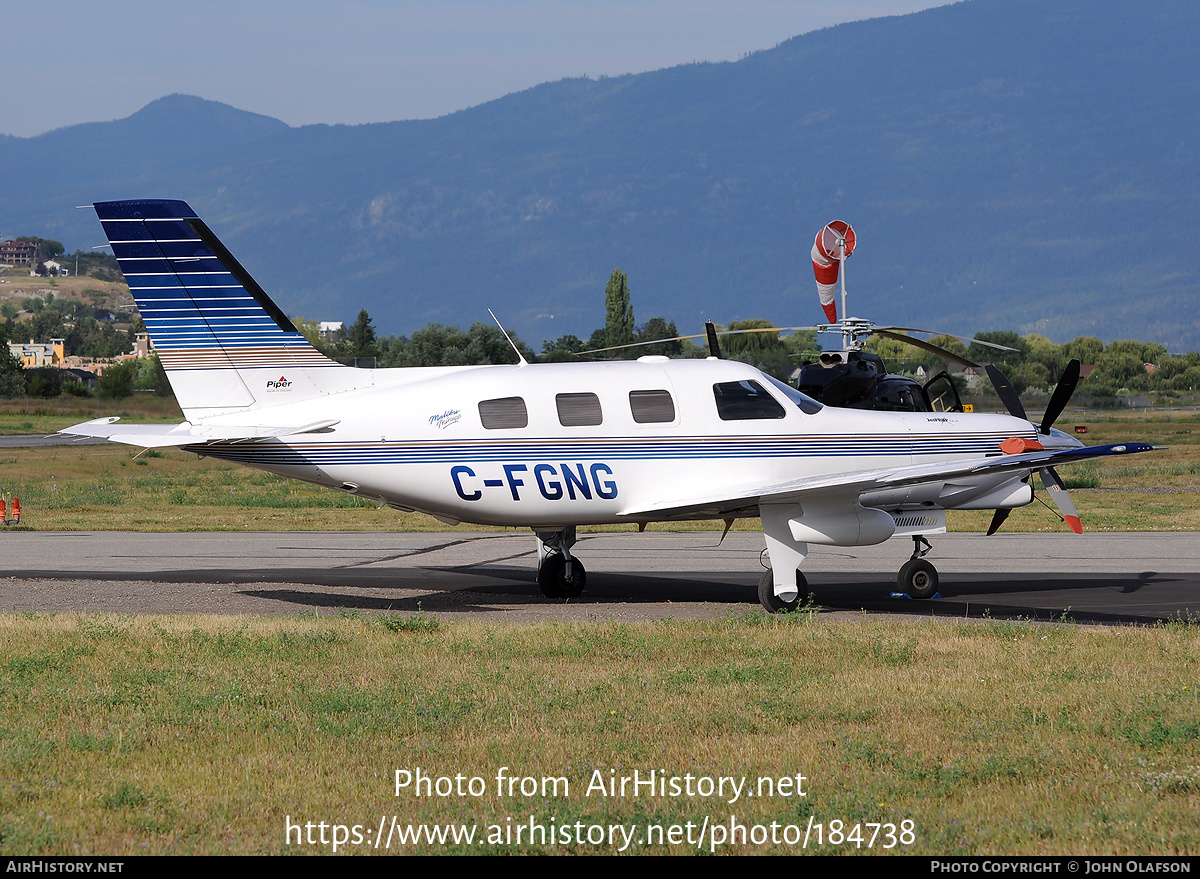 Aircraft Photo of C-FGNG | Piper PA-46-350P Malibu Mirage/Jetprop DLX | AirHistory.net #184738