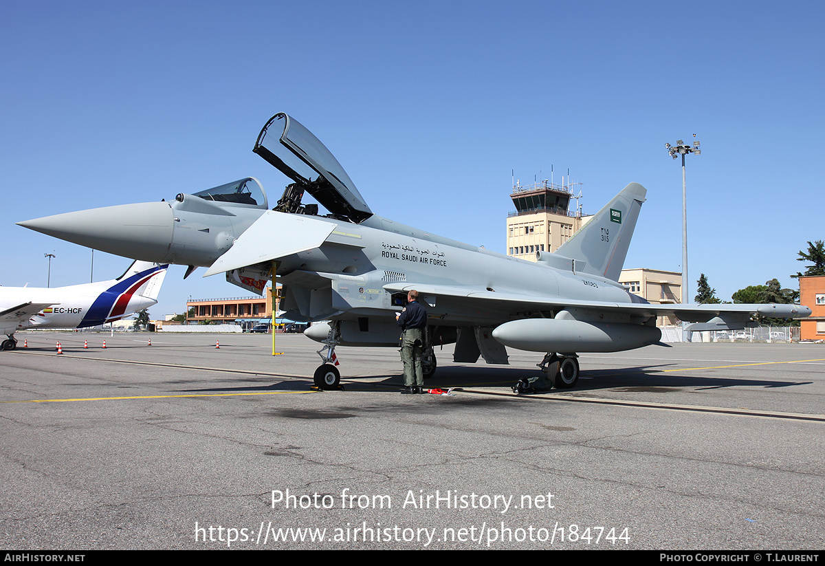 Aircraft Photo of 315 / ZK083 | Eurofighter EF-2000 Typhoon | Saudi Arabia - Air Force | AirHistory.net #184744