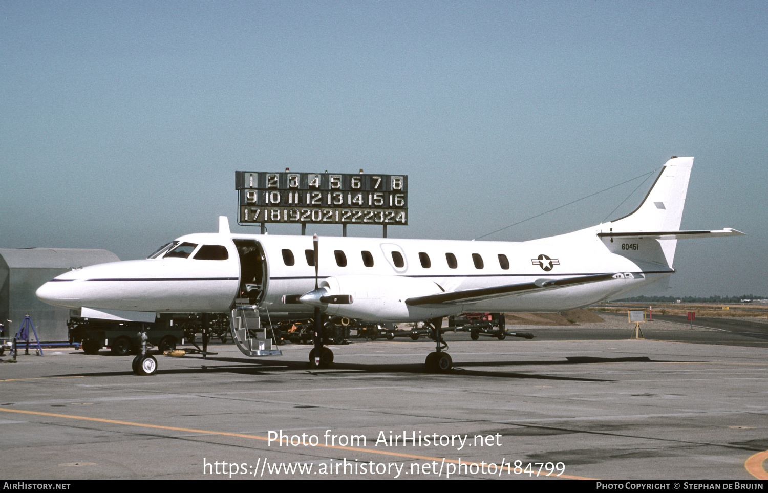 Aircraft Photo of 86-0451 / 60451 | Fairchild C-26A Metro III | USA - Air Force | AirHistory.net #184799