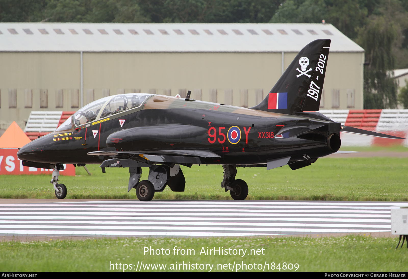 Aircraft Photo of XX318 | British Aerospace Hawk T1A | UK - Air Force | AirHistory.net #184809