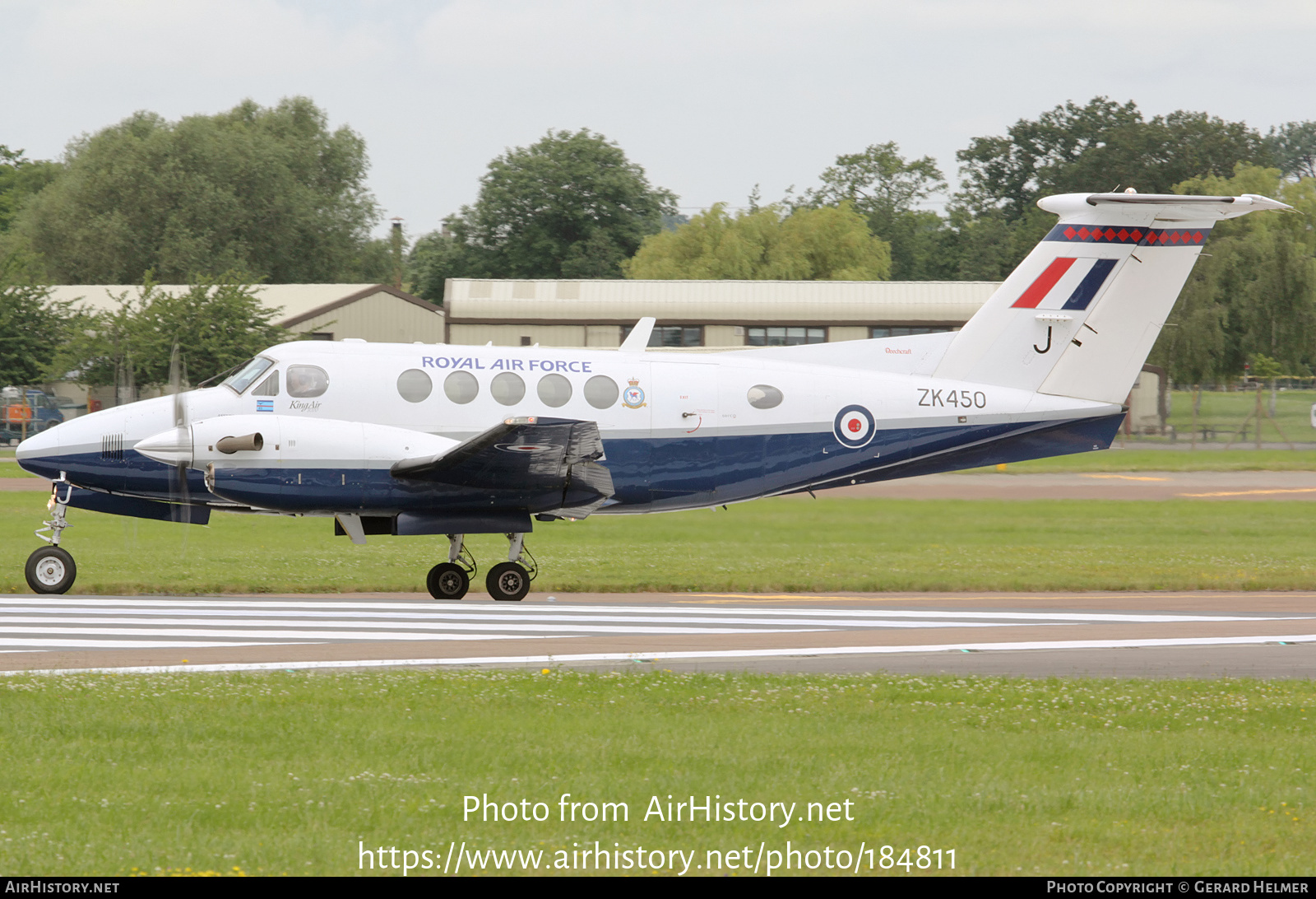 Aircraft Photo of ZK450 | Raytheon B200 King Air | UK - Air Force | AirHistory.net #184811