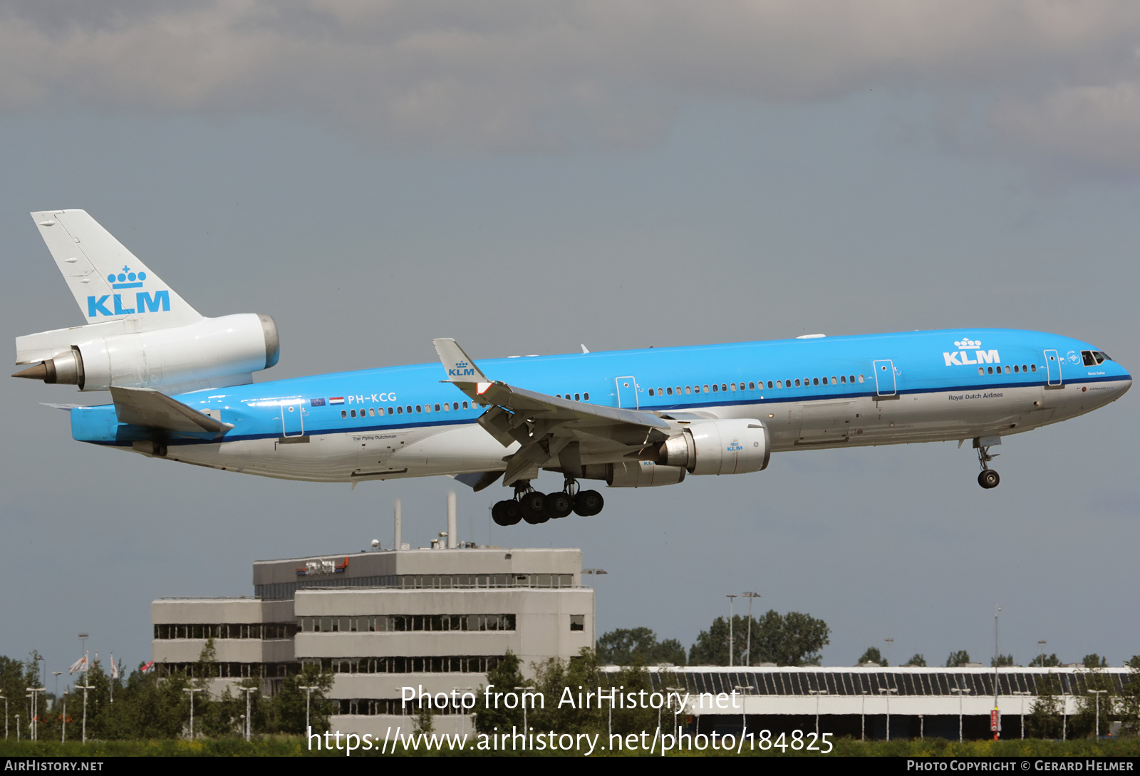 Aircraft Photo of PH-KCG | McDonnell Douglas MD-11 | KLM - Royal Dutch Airlines | AirHistory.net #184825