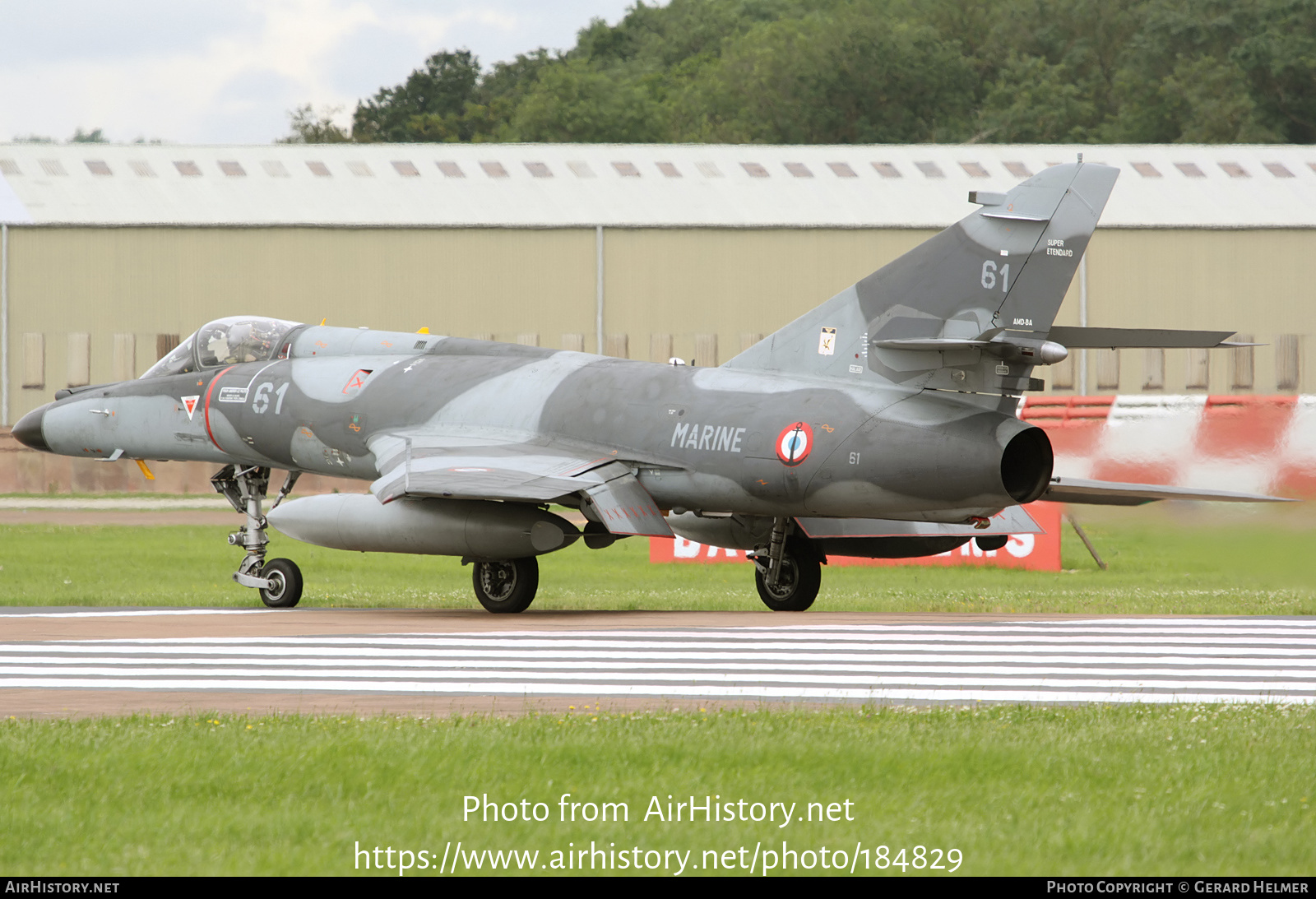 Aircraft Photo of 61 | Dassault Super Etendard Modernisé | France - Navy | AirHistory.net #184829