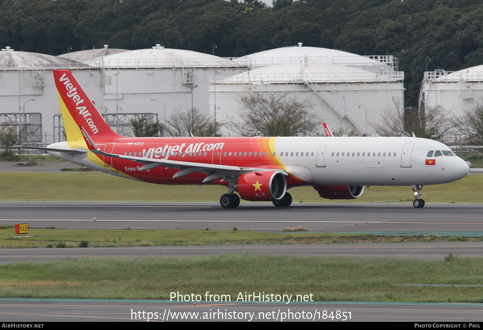 Aircraft Photo of VN-A653 | Airbus A321-271N | VietJet Air | AirHistory.net #184851