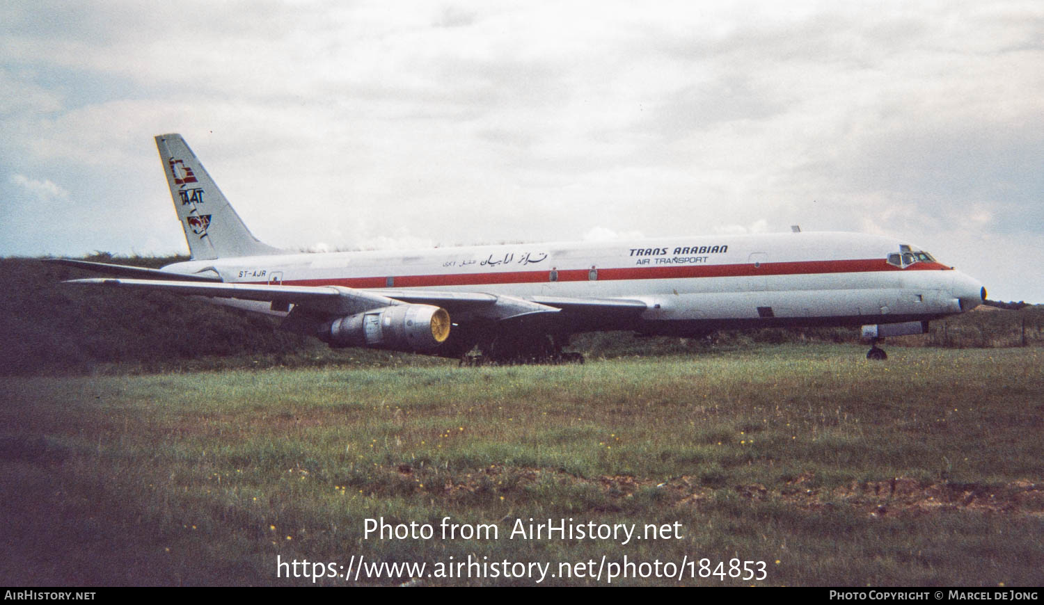 Aircraft Photo of ST-AJR | McDonnell Douglas DC-8-54(F) | Trans Arabian Air Transport - TAAT | AirHistory.net #184853