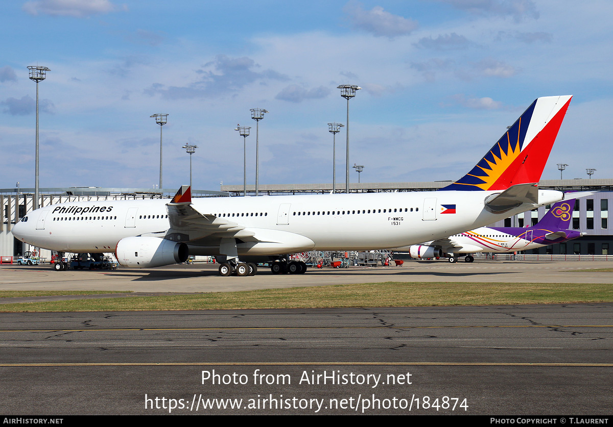 Aircraft Photo of F-WWCG | Airbus A330-343 | Philippine Airlines | AirHistory.net #184874