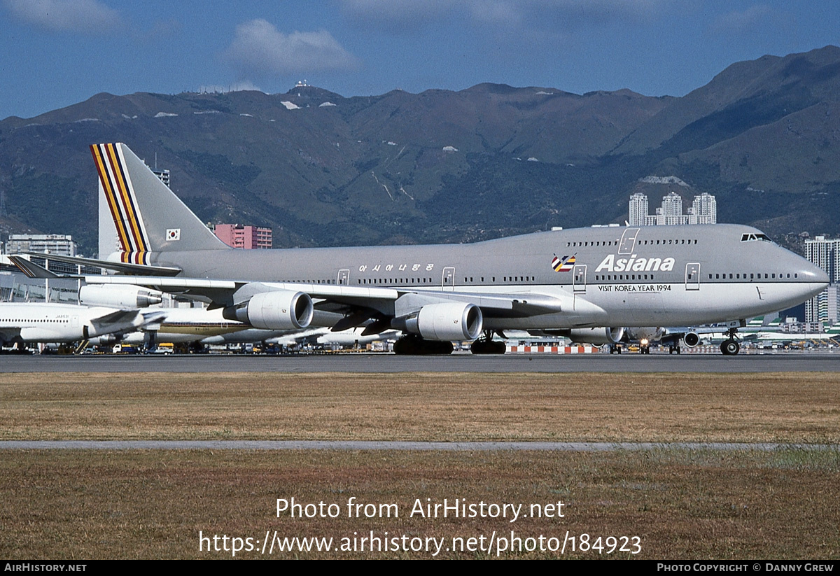 Aircraft Photo of HL7417 | Boeing 747-48EM | Asiana Airlines | AirHistory.net #184923