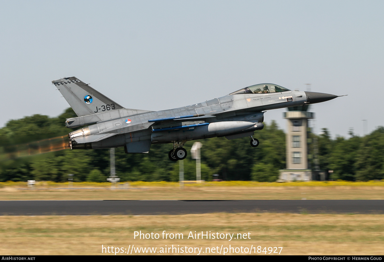 Aircraft Photo of J-363 | General Dynamics F-16AM Fighting Falcon | Netherlands - Air Force | AirHistory.net #184927