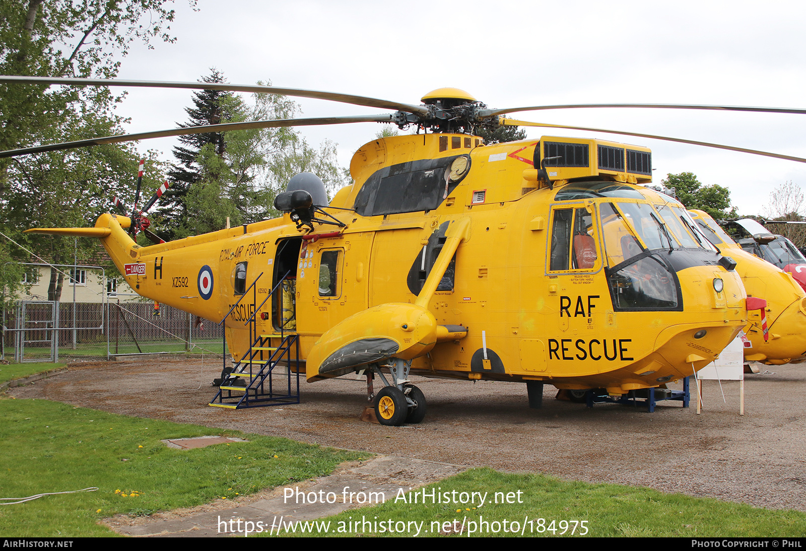 Aircraft Photo of XZ592 | Westland WS-61 Sea King HAR3 | UK - Air Force | AirHistory.net #184975