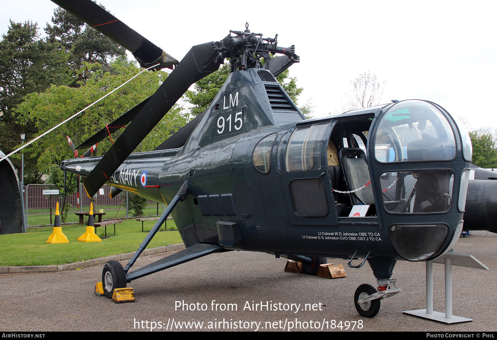 Aircraft Photo of WP495 | Westland WS-51 Dragonfly HR5 | UK - Navy | AirHistory.net #184978