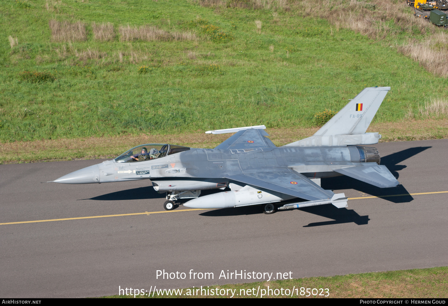 Aircraft Photo of FA89 | General Dynamics F-16AM Fighting Falcon | Belgium - Air Force | AirHistory.net #185023