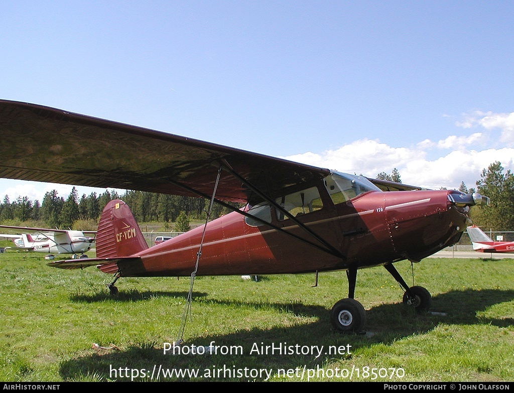 Aircraft Photo of CF-YCM | Cessna 170 | AirHistory.net #185070