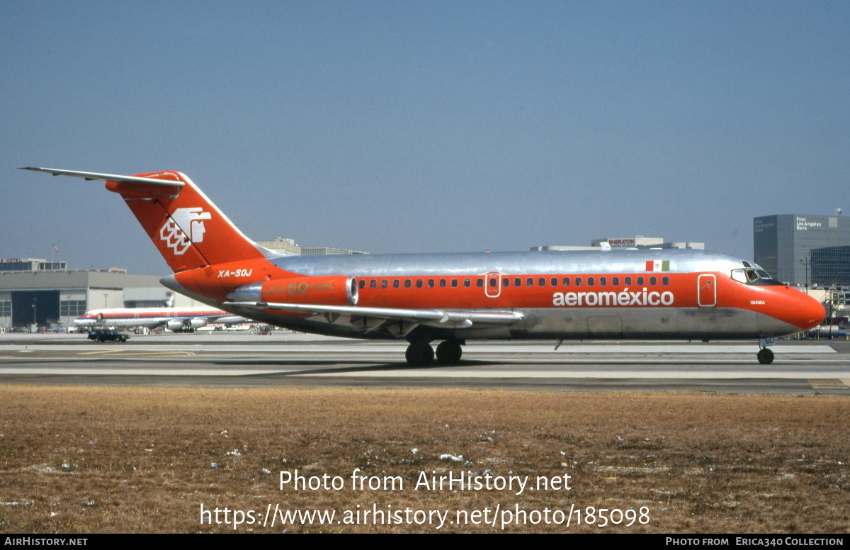 Aircraft Photo of XA-SOJ | Douglas DC-9-15 | AeroMéxico | AirHistory.net #185098