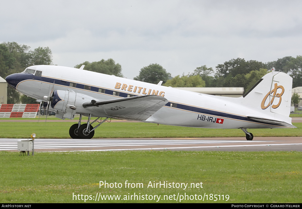 Aircraft Photo of HB-IRJ | Douglas DC-3(A) | AirHistory.net #185119