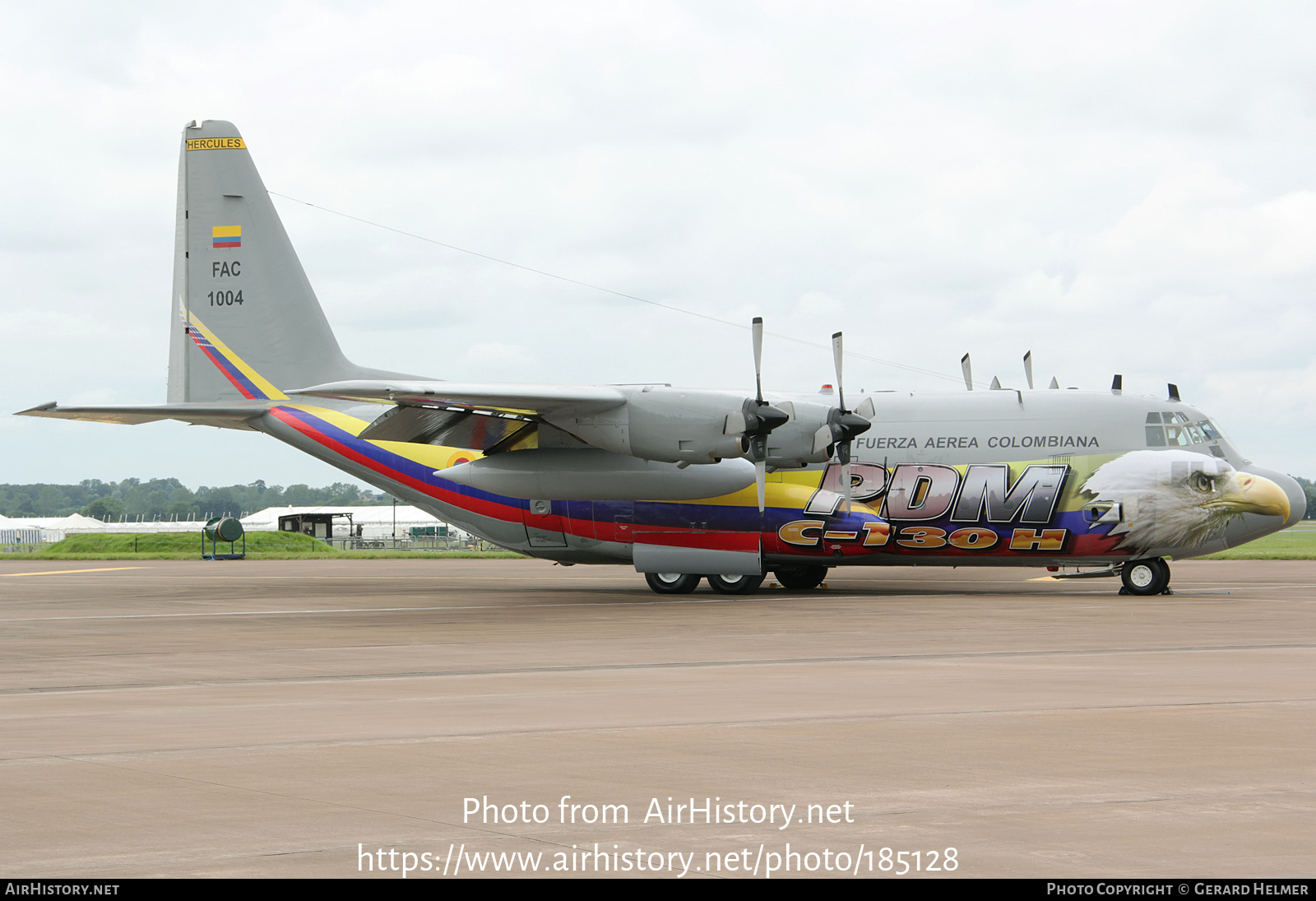 Aircraft Photo of FAC1004 | Lockheed C-130H Hercules | Colombia - Air Force | AirHistory.net #185128