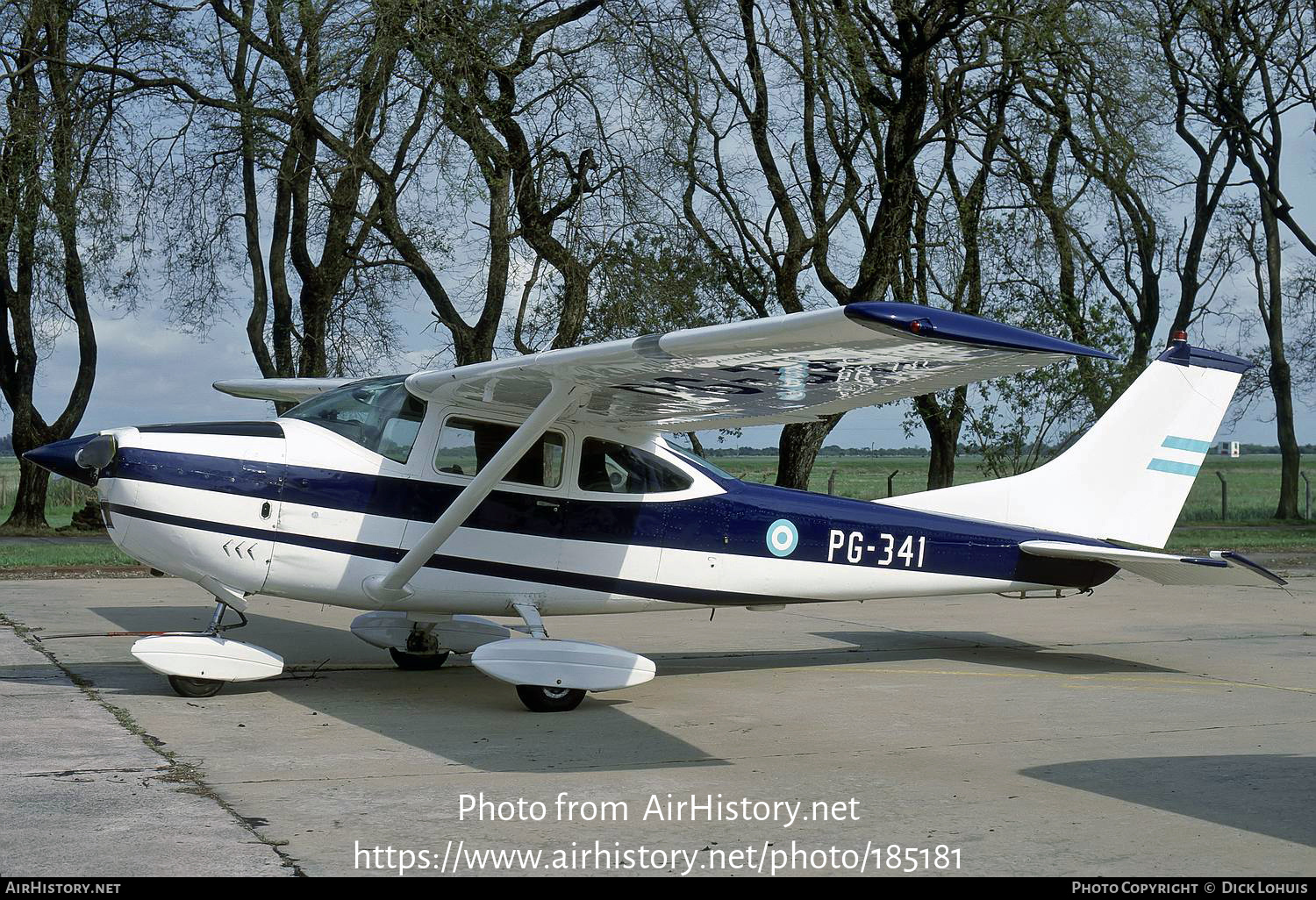 Aircraft Photo of PG-341 | DINFIA A-182J | Argentina - Air Force | AirHistory.net #185181