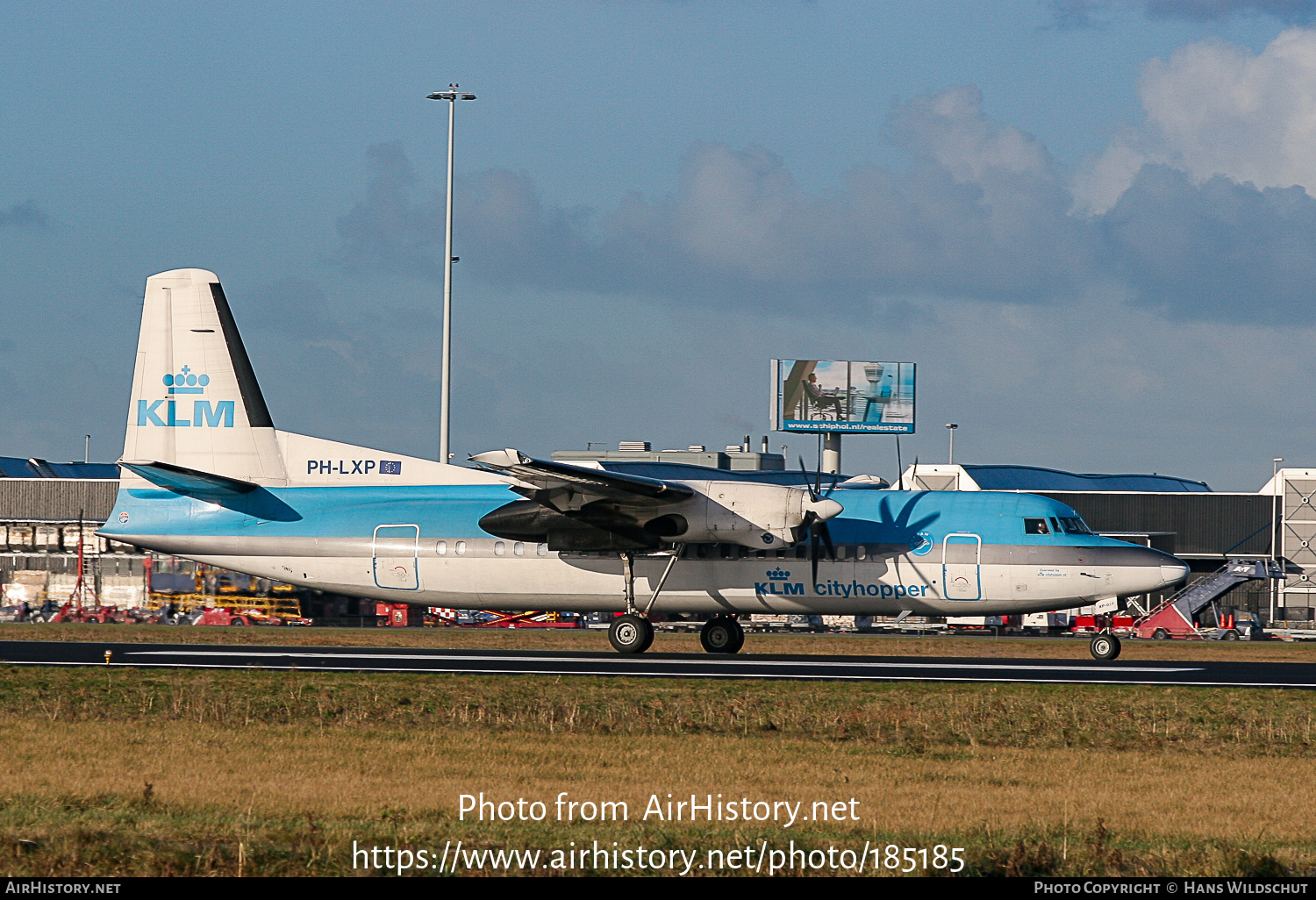 Aircraft Photo of PH-LXP | Fokker 50 | KLM Cityhopper | AirHistory.net #185185