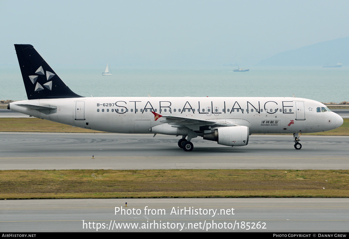 Aircraft Photo of B-6297 | Airbus A320-214 | Shenzhen Airlines | AirHistory.net #185262