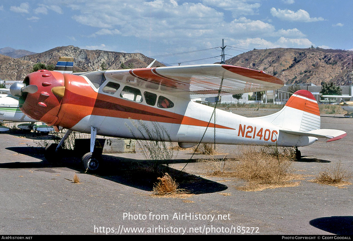 Aircraft Photo of N2140C | Cessna 195B | AirHistory.net #185272