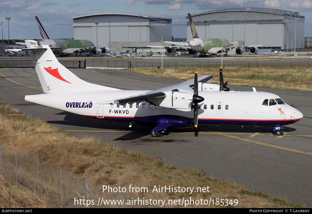 Aircraft Photo of F-WKVD | ATR ATR-42-320 | Overland Airways | AirHistory.net #185349