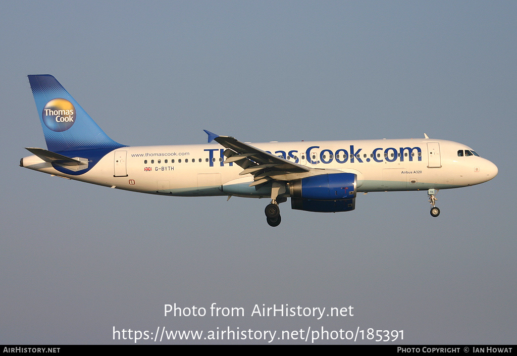 Aircraft Photo of G-BYTH | Airbus A320-231 | Thomas Cook Airlines | AirHistory.net #185391