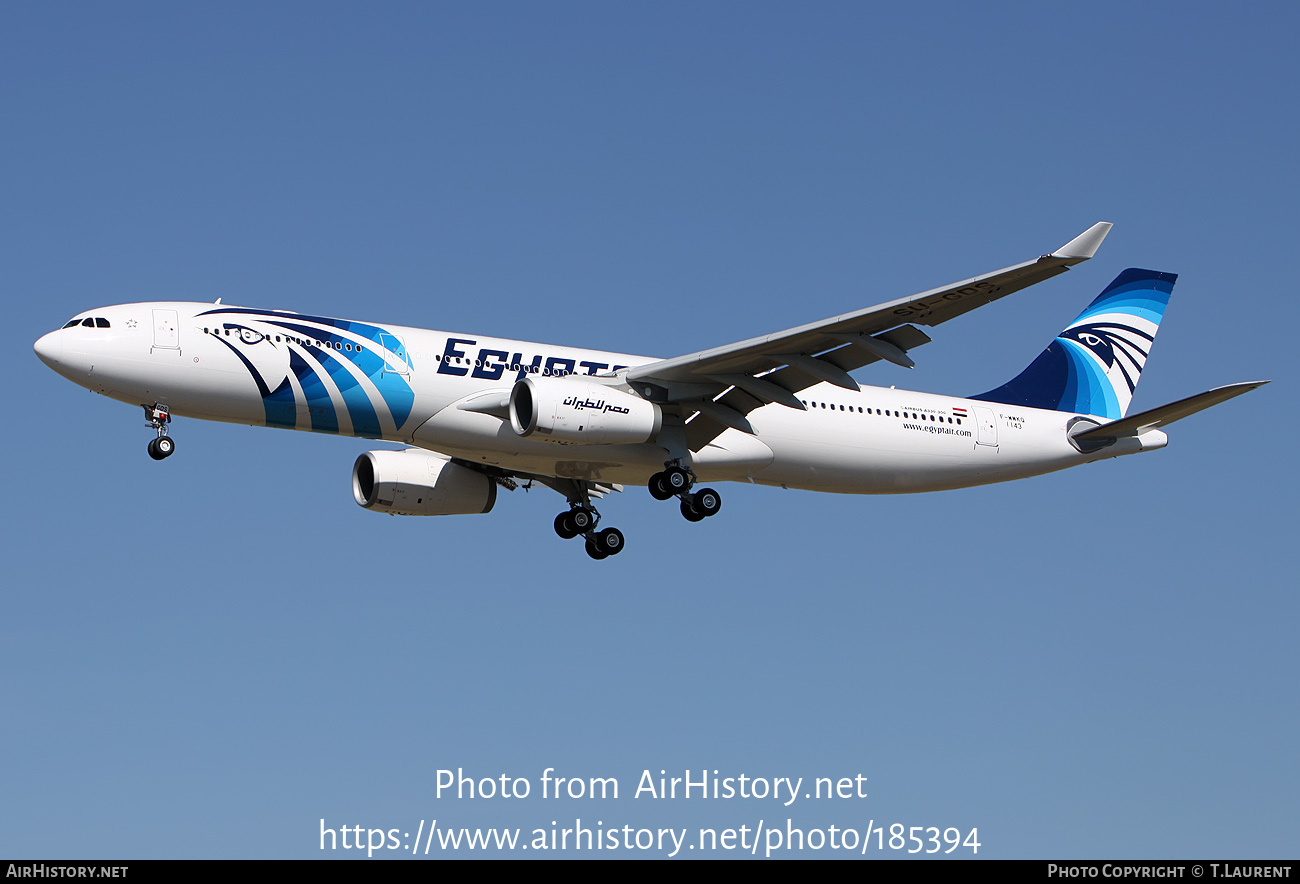 Aircraft Photo of F-WWKQ | Airbus A330-343 | EgyptAir | AirHistory.net #185394