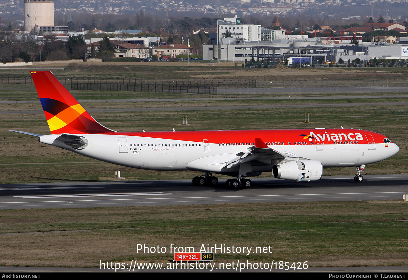 Aircraft Photo of F-WWYM | Airbus A330-243 | Avianca | AirHistory.net #185426