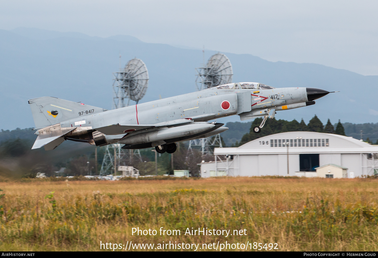 Aircraft Photo of 97-8417 | McDonnell Douglas F-4EJ Kai Phantom II | Japan - Air Force | AirHistory.net #185492