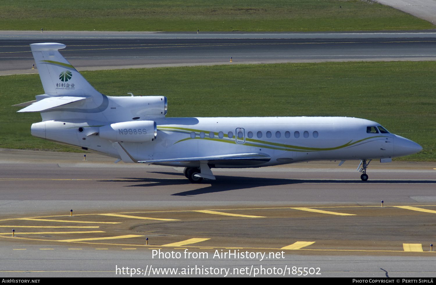 Aircraft Photo of N998SS | Dassault Falcon 7X | Shanshan Corporation | AirHistory.net #185502