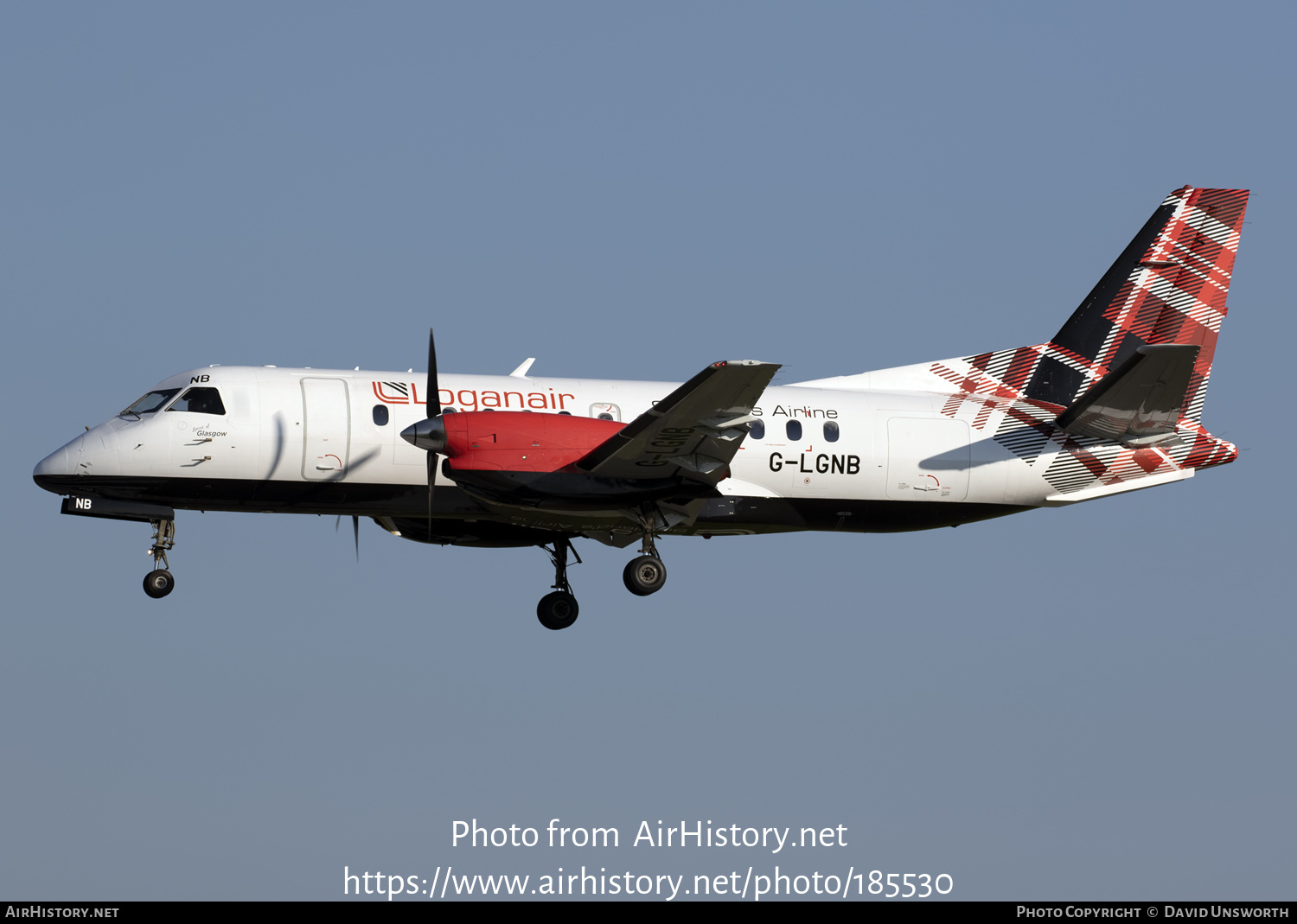 Aircraft Photo of G-LGNB | Saab 340B | Loganair | AirHistory.net #185530