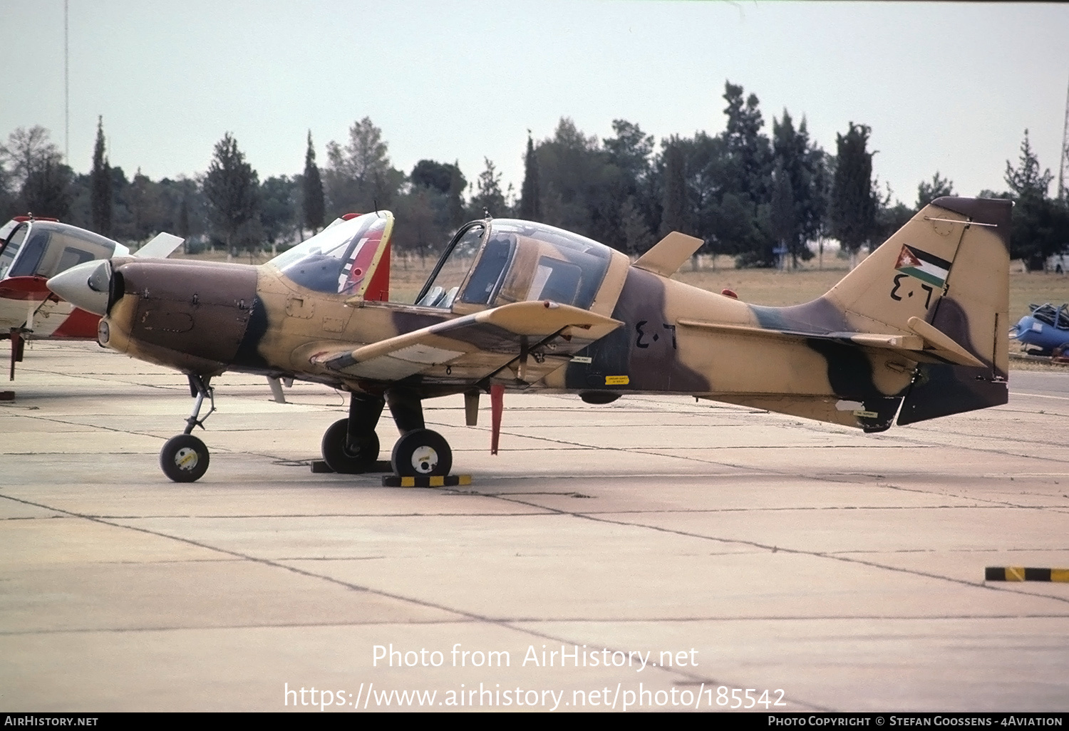 Aircraft Photo of 406 | Scottish Aviation Bulldog 125 | Jordan - Air Force | AirHistory.net #185542