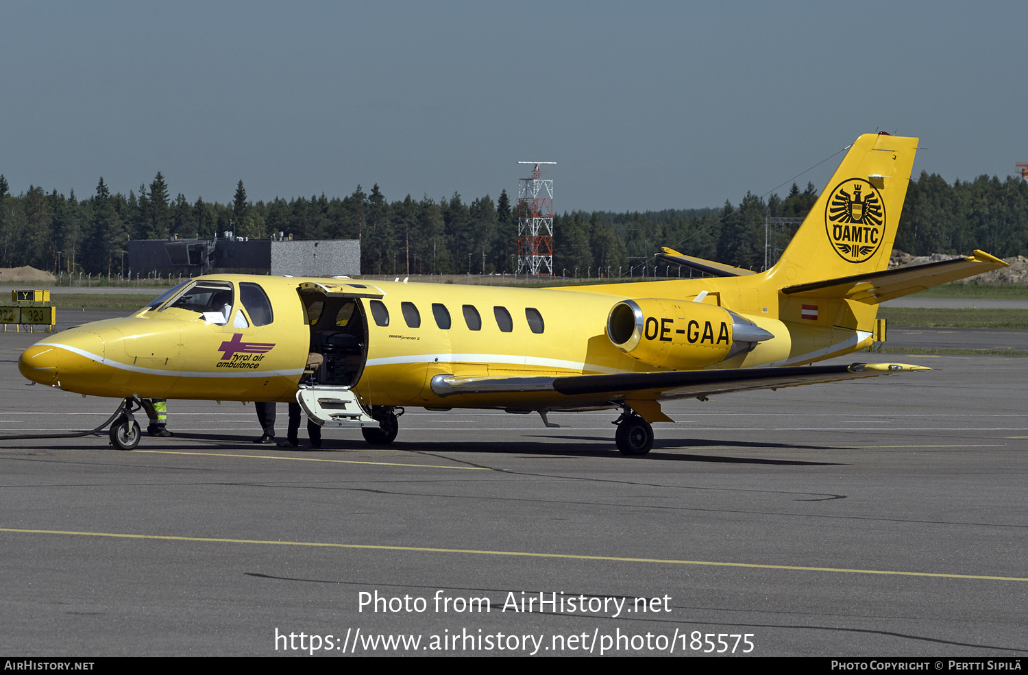 Aircraft Photo of OE-GAA | Cessna 560 Citation V | Tyrol Air Ambulance - TAA | AirHistory.net #185575