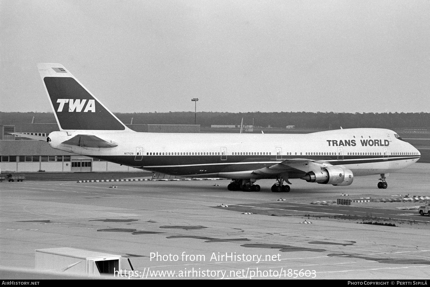 Aircraft Photo of N17126 | Boeing 747-136 | Trans World Airlines - TWA | AirHistory.net #185603