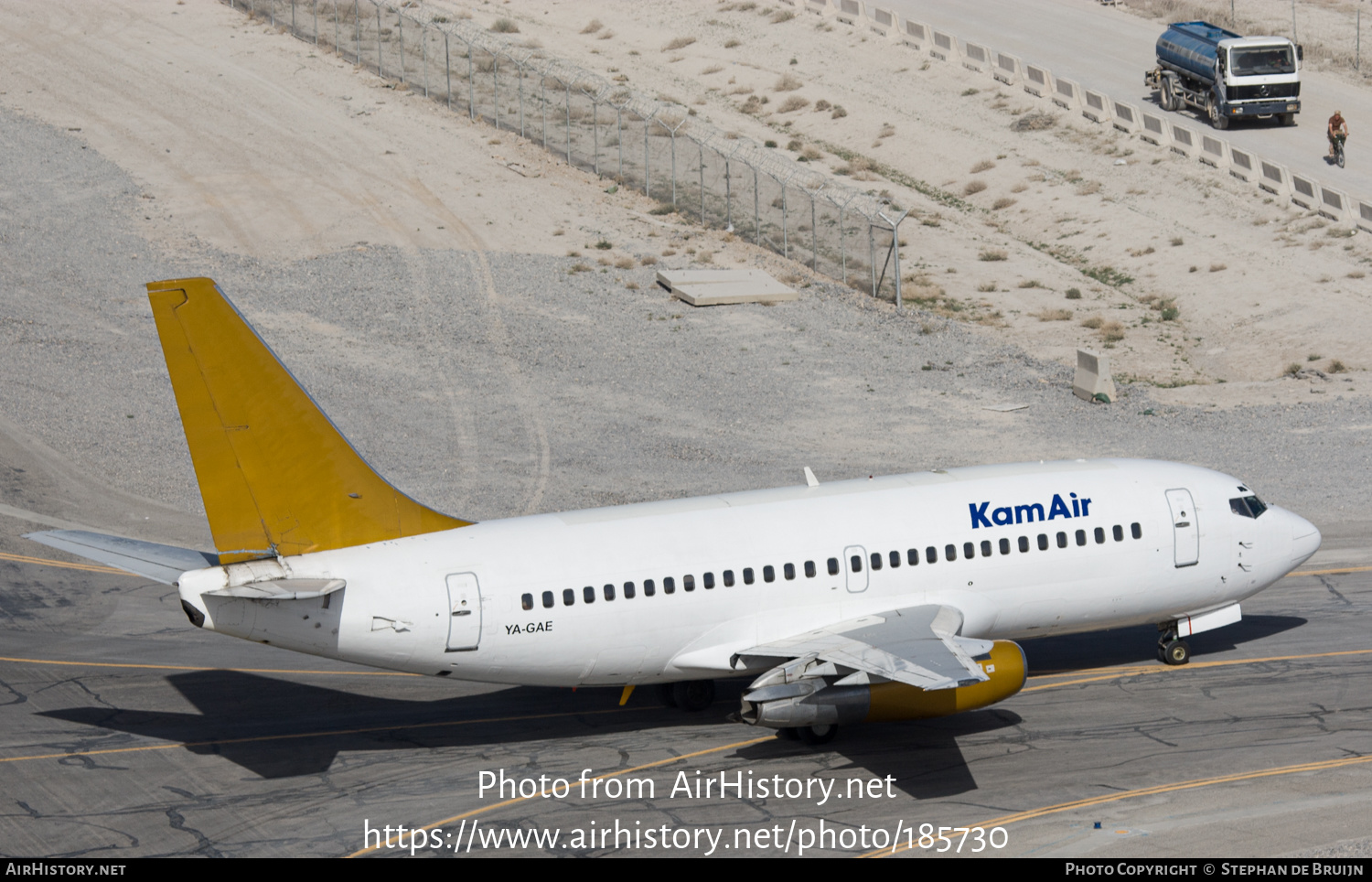 Aircraft Photo of YA-GAE | Boeing 737-247 | Kam Air | AirHistory.net #185730