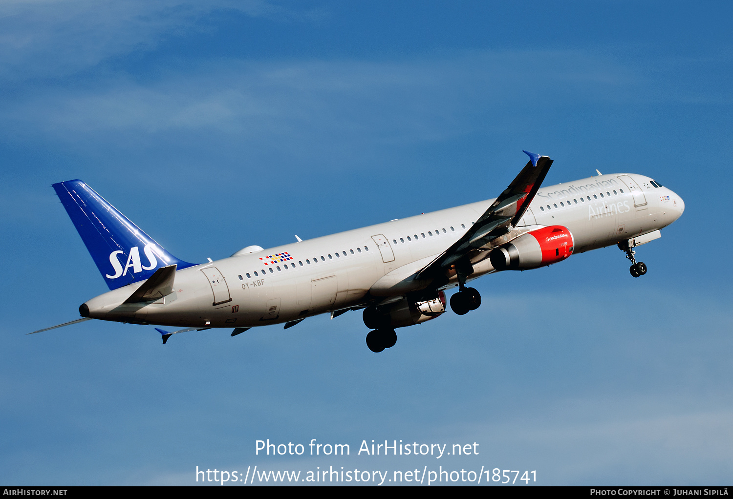 Aircraft Photo of OY-KBF | Airbus A321-232 | Scandinavian Airlines - SAS | AirHistory.net #185741