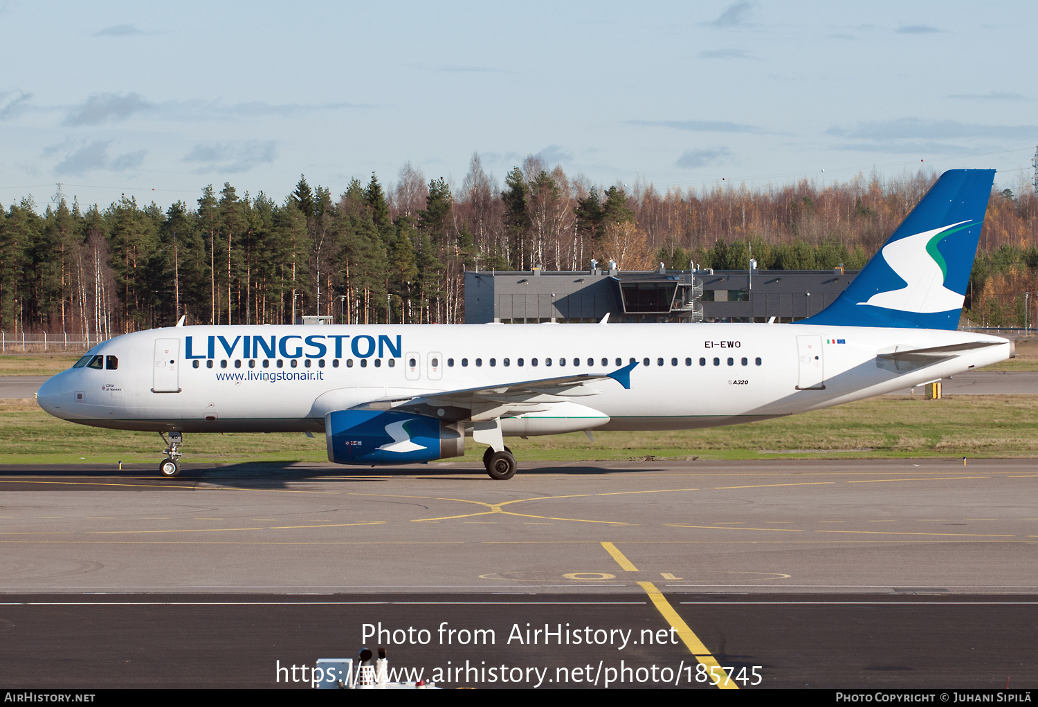 Aircraft Photo of EI-EWO | Airbus A320-232 | Livingston Air | AirHistory.net #185745