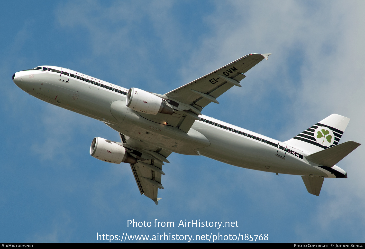 Aircraft Photo of EI-DVM | Airbus A320-214 | Aer Lingus | Aer Lingus - Irish International Airlines | AirHistory.net #185768