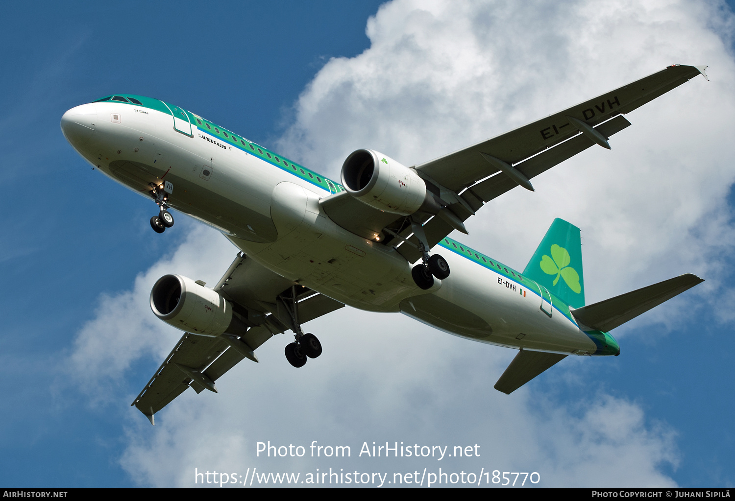 Aircraft Photo of EI-DVH | Airbus A320-214 | Aer Lingus | AirHistory.net #185770